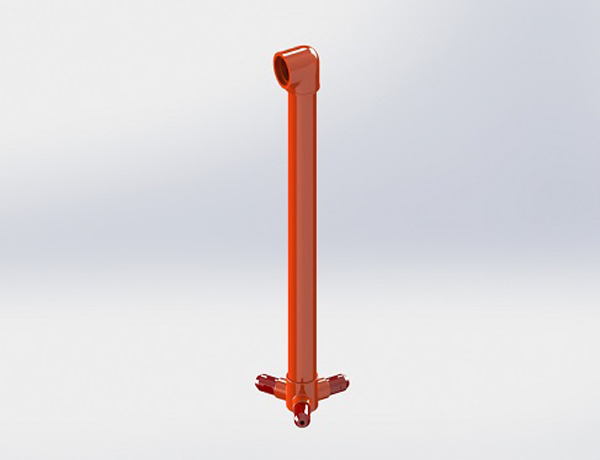 mud gun in blast furnace