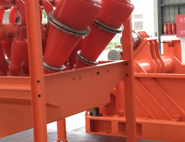 Mud cleaner drilling machine